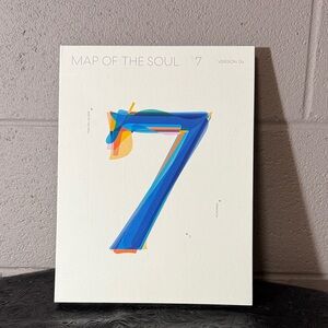 Map of the Soul 7 Version 04 CD - Blue and Orange